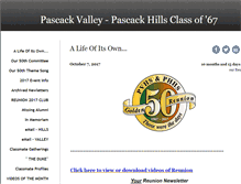 Tablet Screenshot of pascack67.myevent.com