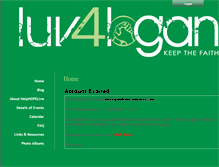 Tablet Screenshot of luv4logandemo.myevent.com