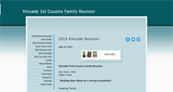 Desktop Screenshot of kincadefirstcousins.myevent.com