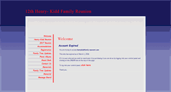 Desktop Screenshot of henrykiddfamily.myevent.com
