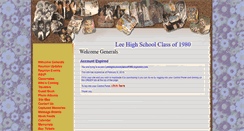 Desktop Screenshot of leehighschoolclassof1980.myevent.com