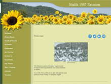 Tablet Screenshot of bialik85.myevent.com