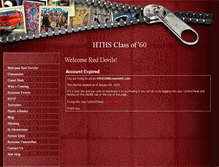 Tablet Screenshot of hths1960.myevent.com