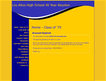 Tablet Screenshot of lahs1975.myevent.com