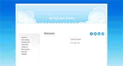Desktop Screenshot of myevents.myevent.com
