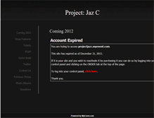 Tablet Screenshot of projectjazc.myevent.com