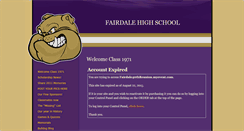 Desktop Screenshot of fairdale40threunion.myevent.com