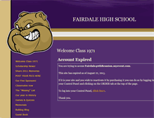 Tablet Screenshot of fairdale40threunion.myevent.com