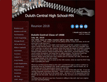 Tablet Screenshot of duluthcentral1988.myevent.com