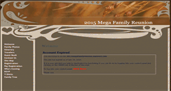 Desktop Screenshot of 2011megafamilyreunion.myevent.com