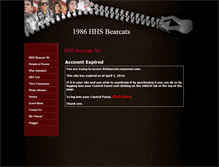 Tablet Screenshot of 86bearcats.myevent.com