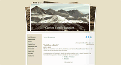 Desktop Screenshot of carrionfamily.myevent.com