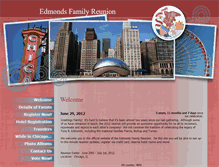 Tablet Screenshot of edmondsfamilyreunion.myevent.com