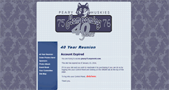 Desktop Screenshot of peary75.myevent.com