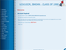 Tablet Screenshot of 1990classuchreunion.myevent.com