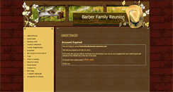 Desktop Screenshot of barberfamilyreunion.myevent.com