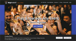 Desktop Screenshot of party.myevent.com