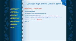 Desktop Screenshot of ohsclassof1960.myevent.com