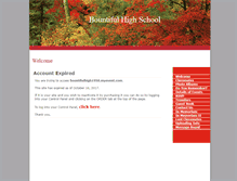 Tablet Screenshot of bountifulhigh1958.myevent.com