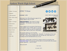 Tablet Screenshot of andrewwarde1979.myevent.com