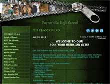 Tablet Screenshot of classof79.myevent.com