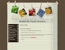Tablet Screenshot of baskervilletree.myevent.com
