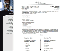 Tablet Screenshot of concordia1972.myevent.com