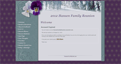 Desktop Screenshot of hansenfamilyreunion.myevent.com