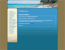 Tablet Screenshot of legarefam.myevent.com