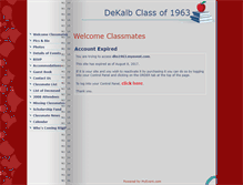 Tablet Screenshot of dhs1963.myevent.com