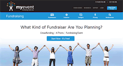 Desktop Screenshot of fundraising.myevent.com