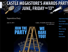 Tablet Screenshot of castlemegastore.myevent.com