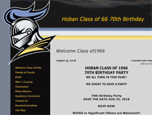Tablet Screenshot of hoban66.myevent.com