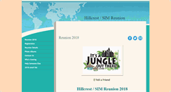 Desktop Screenshot of hillcrest.myevent.com